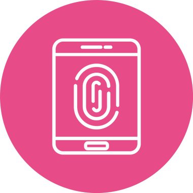 Fingerprint Vector Icon Design