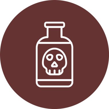 Poison Vector Icon Design