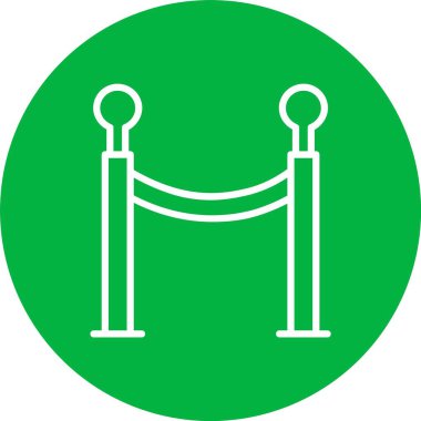 Kırmızı Halı Vektör Simgesi Tasarımı