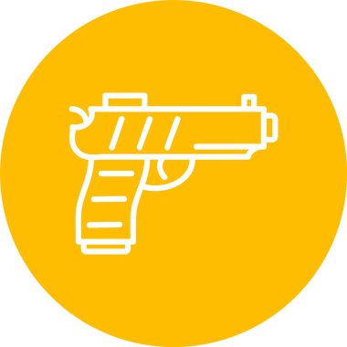 Gun Vector Icon Design