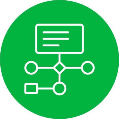 Workflow Vector Icon Design