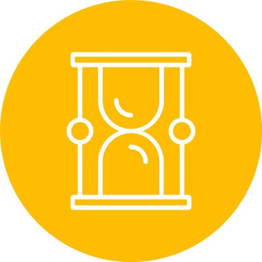 Hourglass Vector Icon Design