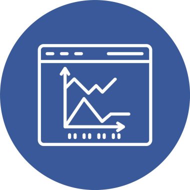 Satır Grafiksel Vektör Simgesi Tasarımı
