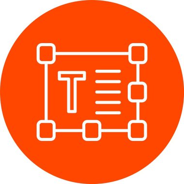 Metin Düzenleyici Vektör Simgesi Tasarımı