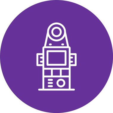 Işık Metre Vektör Simgesi Tasarımı