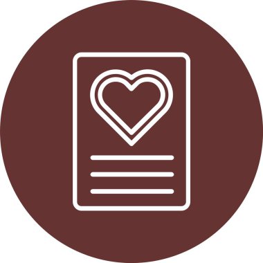 Kalp vektör simgesi tasarım