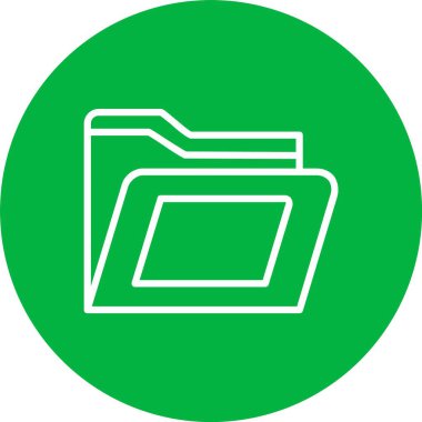 Klasör vektör simgesi tasarım