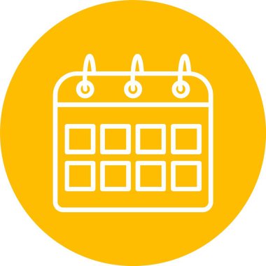 Takvim vektör simgesi tasarım