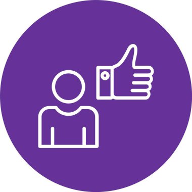 Müşteri memnuniyeti vektör simgesi tasarım