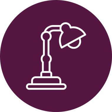 Lamp Vector Icon Design