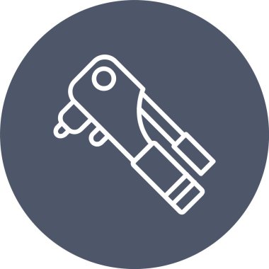 Riveter Vector Icon Design