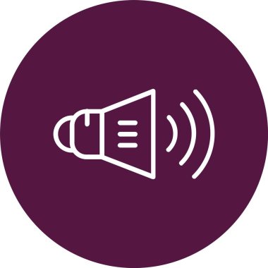 Hoparlör vektör simgesi tasarım