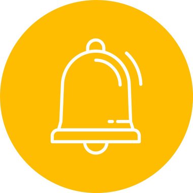 Alarm Bell Vector Icon Design