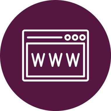 Website Vector Icon Design