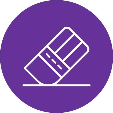 Eraser Vector Icon Design