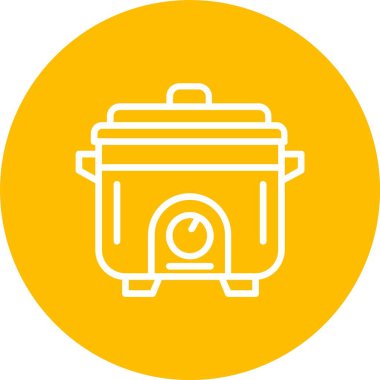 Cooker Vector Icon Design