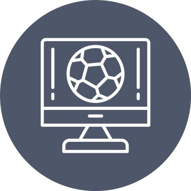 Canlı Oyun Vektör Simgesi Tasarımı