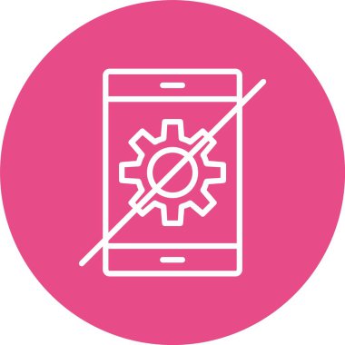 Sessiz Vektör Simgesi Tasarımı