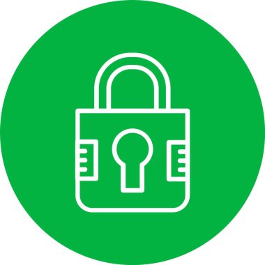 Locked Vector Icon Design