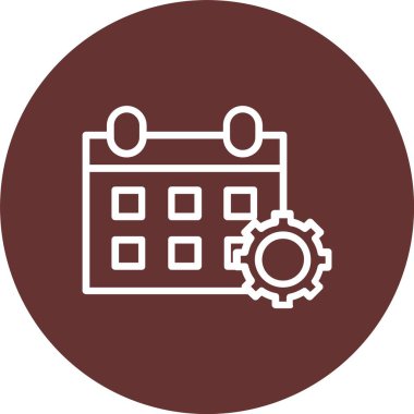 Event Management Vector Icon Design