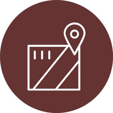 Map Vector Icon Design