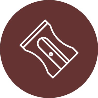 Kalem şekillendirici Vektör Simgesi Tasarımı