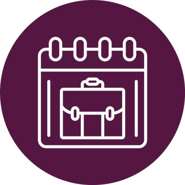 Zamanlama Vektör Simgesi Tasarımı