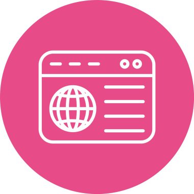 Tarama Vektörü Simgesi Tasarımı