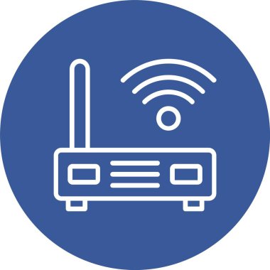 Router Vector Icon Design