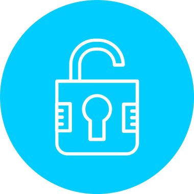 Unlocked Vector Icon Design