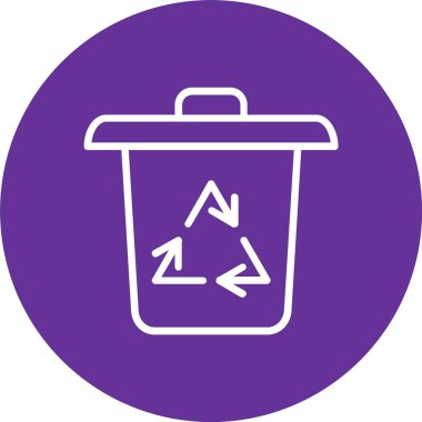 Vektör simgesi tasarım geri dönüşüm