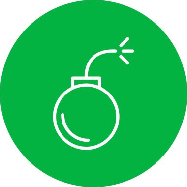 Patlama Vektörü Simgesi Tasarımı