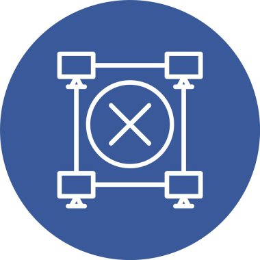 Çevrimiçi Oyun Vektörü Simgesi Tasarımı