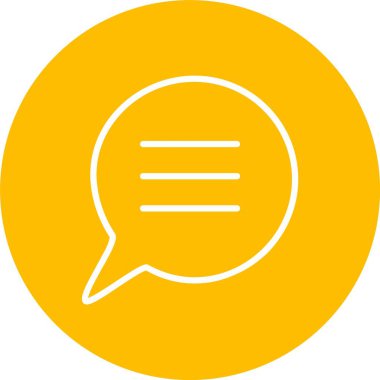 Konuşma kabarcığı vektör tasarımı