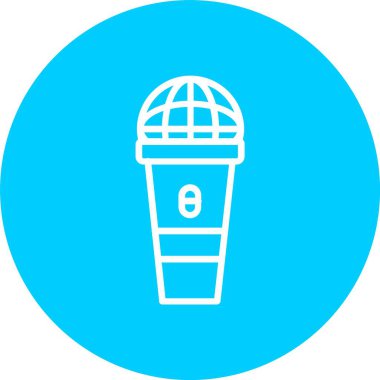 Micro Phone Vector Icon Design