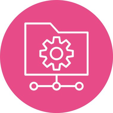 Klasör vektör simgesi tasarım