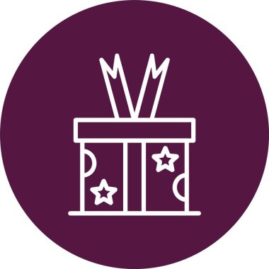 Gift Box Vector Icon Design