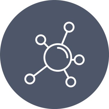 Zihin Haritası Vektör Simgesi Tasarımı