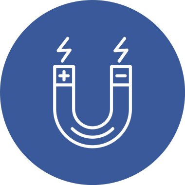 Mıknatıs vektör simgesi tasarım