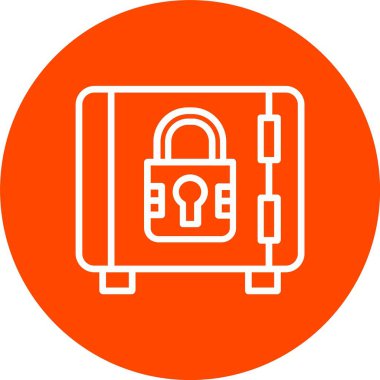 Safebox Vector Icon Design