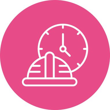 Working Hours Vector Icon Design