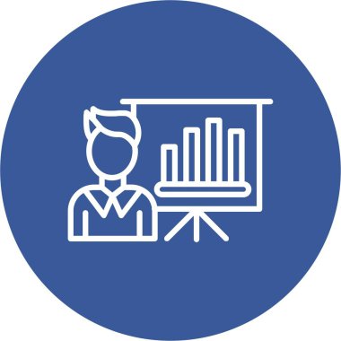 Presentation Vector Icon Design
