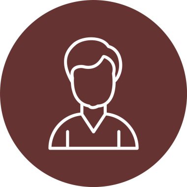 Kullanıcı vektör simgesi tasarım