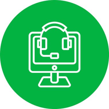 Customer Service Vector Icon Design