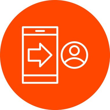 Account Transfer Vector Icon Design