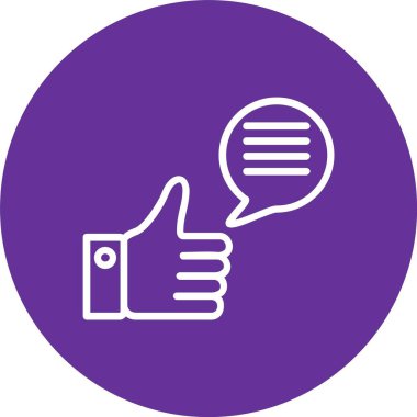 Good Feedback  Vector Icon Design