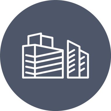 Bina vektör simgesi tasarım