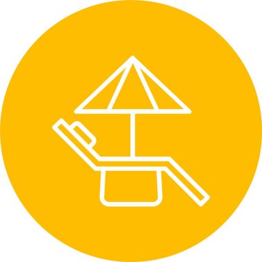 Lounge Chair  Vector Icon Design