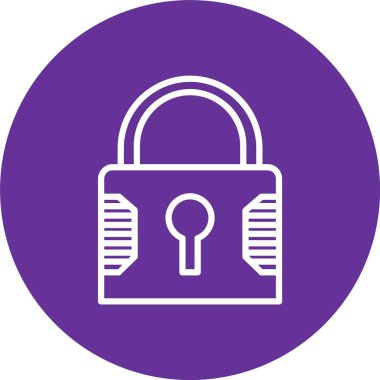 Padlock Vector Icon Design