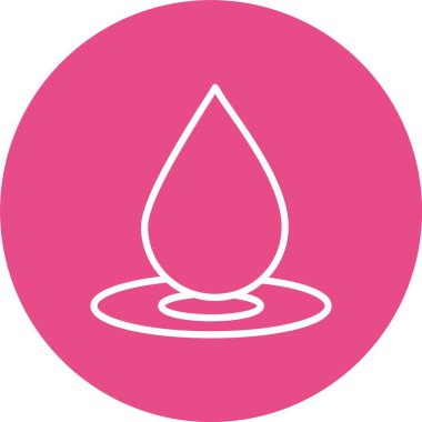 Sıvı Vektör Simgesi Tasarımı